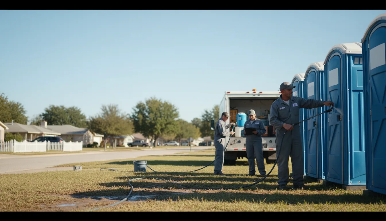 Long-Term Portable Toilet Rental in Leon, IA near me